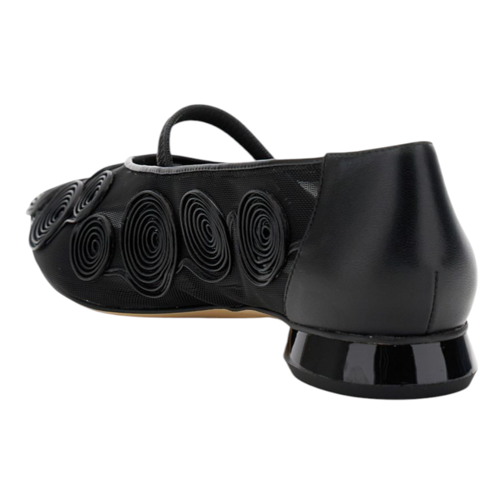 BALLERINE CON RICAMO CORNELY NERO